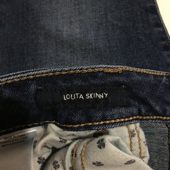 Lucky Brand Womens Lolita Skinny Jeans Size 12/31 - Picture 6 of 12